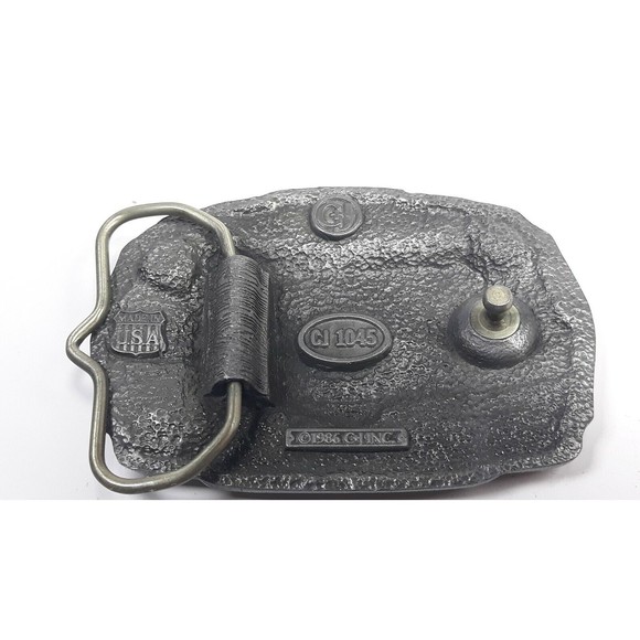 Durango & Silverton Narrow Gauge Railroad C+J 1986 Belt Buckle #1045 - Picture 2 of 2